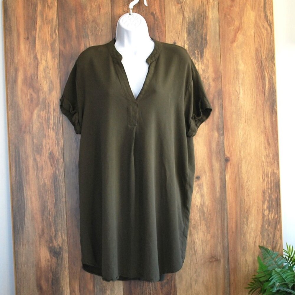 Anna Glover x H&M Green Casual Tunic Shirt 14